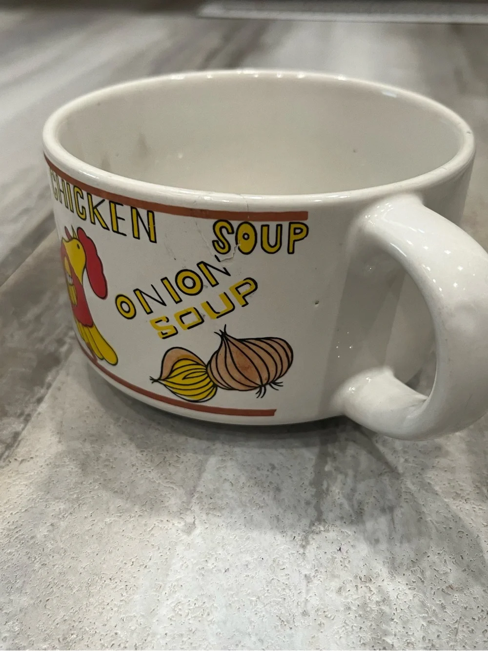 Vintage Pop Art Soup Bowl